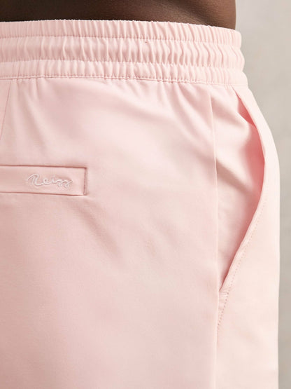 Drawstring Swim Shorts in Pink | Reiss Men Recommended