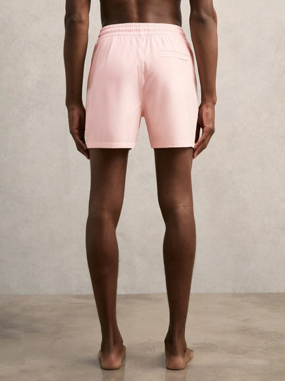 Drawstring Swim Shorts in Pink | Reiss Men Recommended