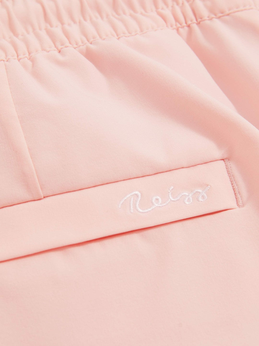 Drawstring Swim Shorts in Pink | Reiss Men Recommended