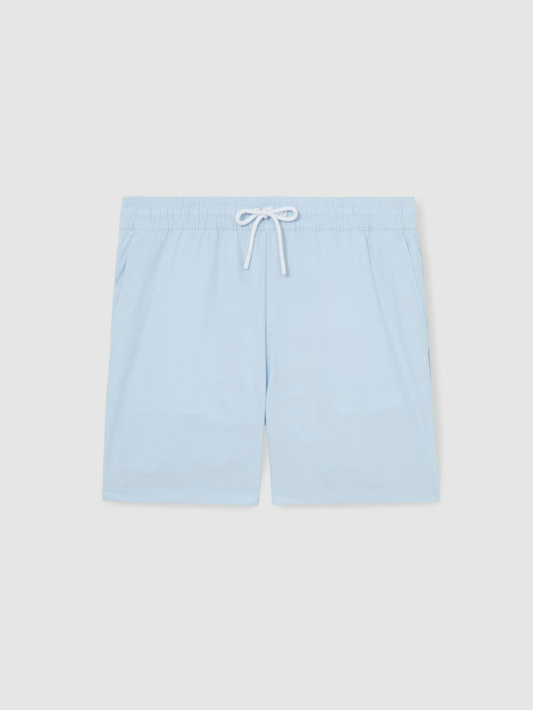 Drawstring Swim Shorts in Soft Blue | Reiss Men New