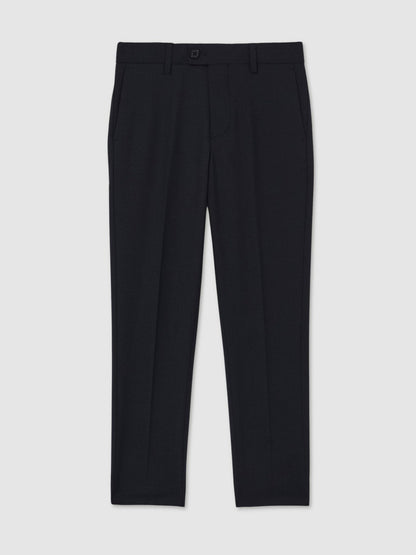 3-9 yrs Wool-Blend Suit Trousers in Navy | Reiss Children & Baby New