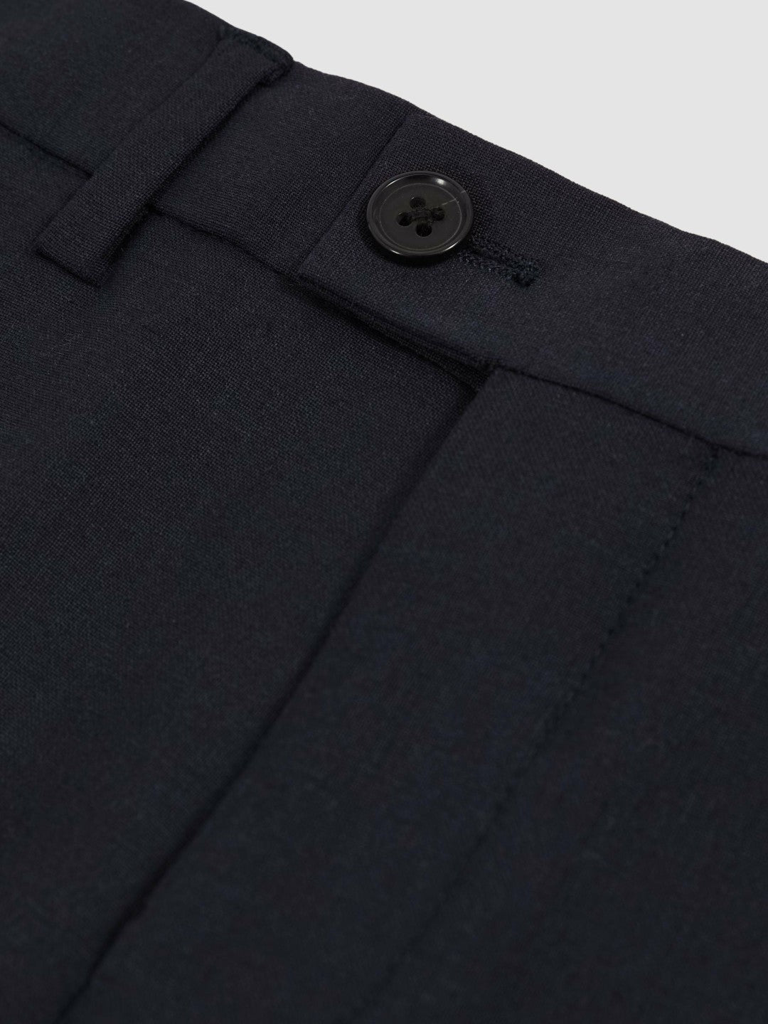 3-9 yrs Wool-Blend Suit Trousers in Navy | Reiss Children & Baby New