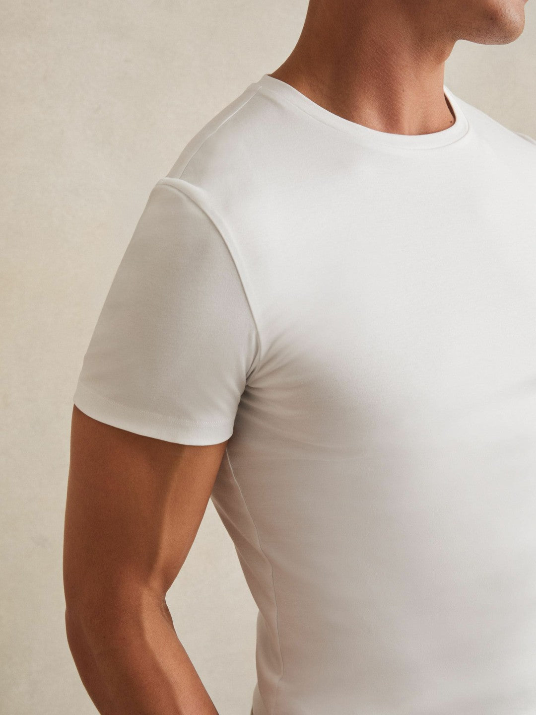 Cotton Sports-Fit T-Shirt in White | Reiss Men Trending