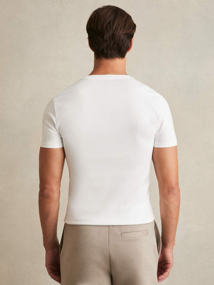 Cotton Sports-Fit T-Shirt in White | Reiss Men Trending