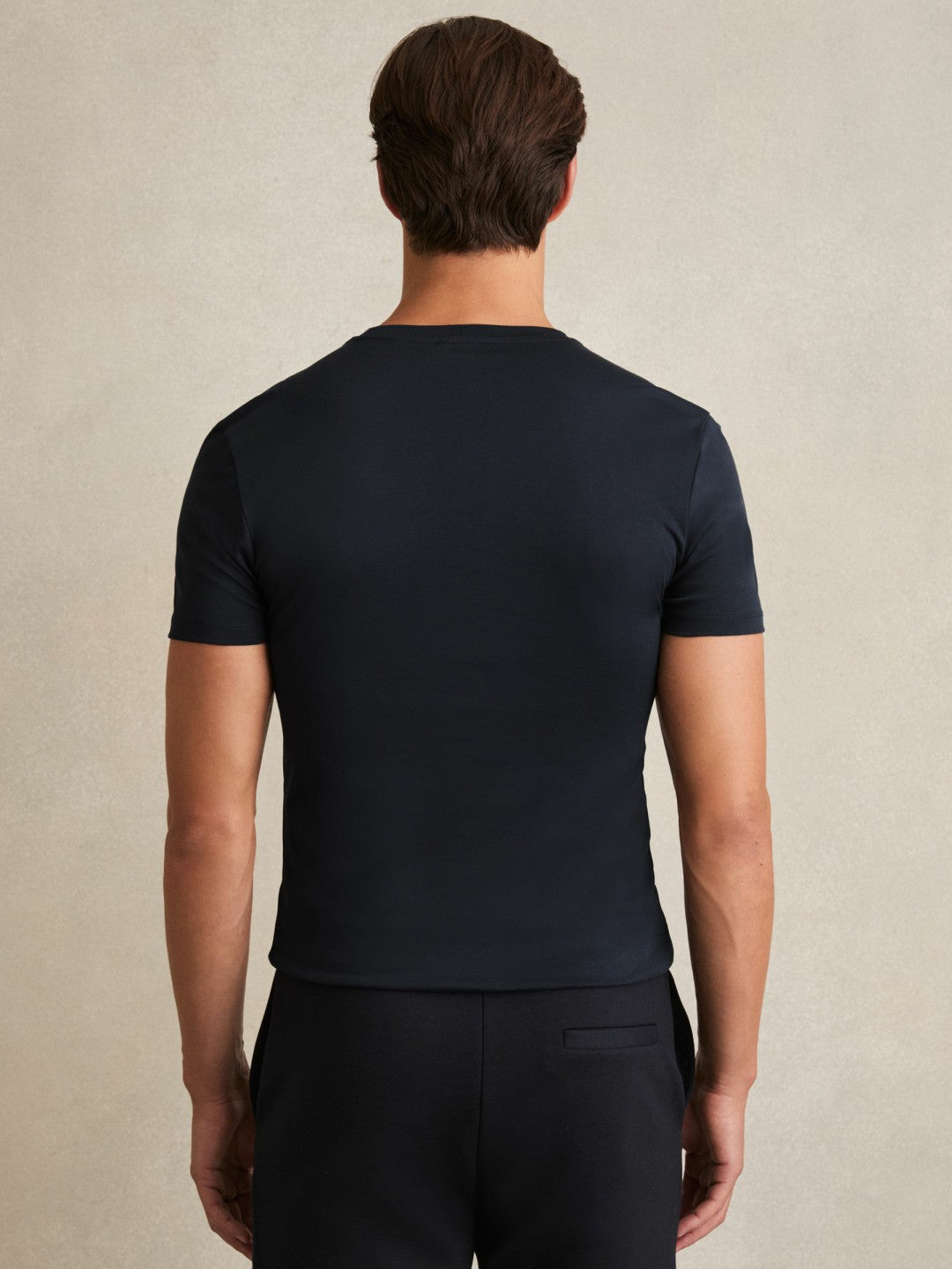 Cotton Sports-Fit T-Shirt in Navy | Reiss Men Best Seller