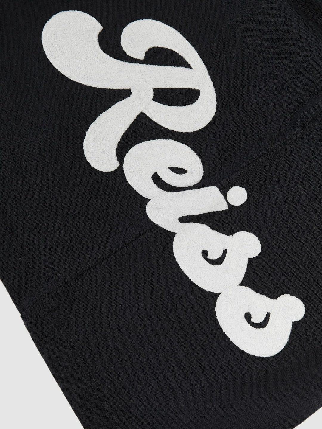 9-12 yrs Cotton Script-Logo Oversized T-Shirt in Navy | Reiss Children & Baby Featured