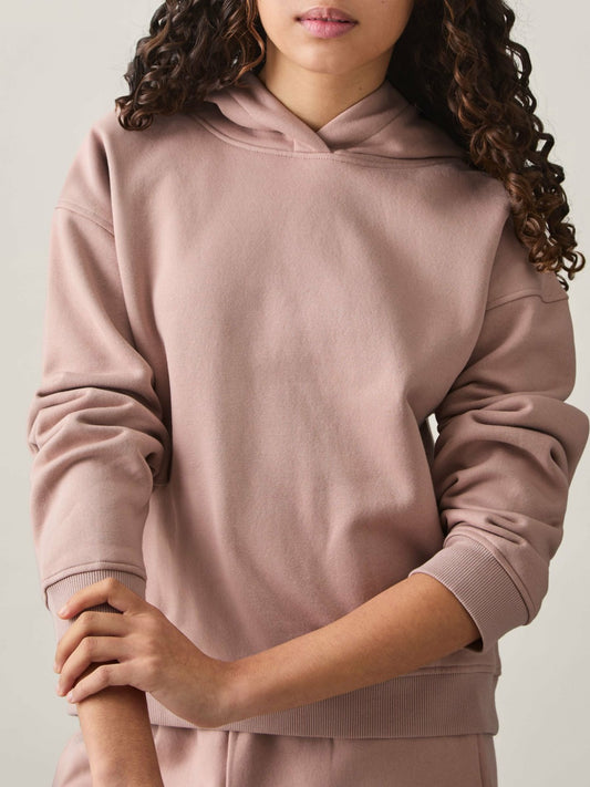 9-13 yrs Cotton-Blend Hoodie And Joggers Set in Mink | Reiss Children & Baby Signature