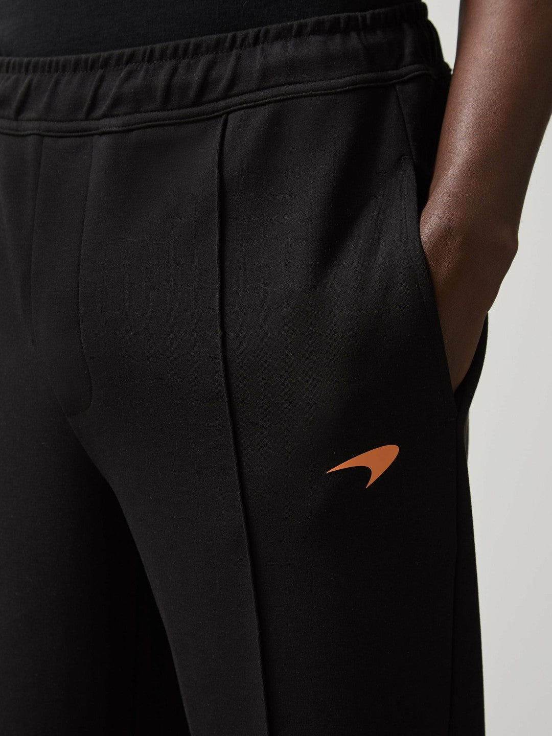 McLaren F1 Team Interlock Joggers in Black | Reiss Men Trending