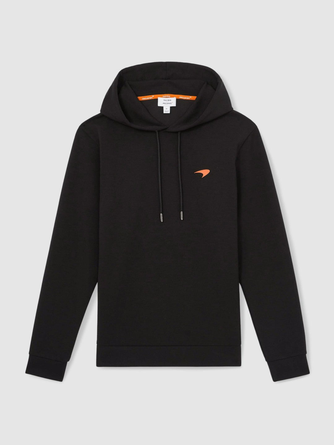 McLaren F1 Team Interlock Hoodie in Black | Reiss Men Signature