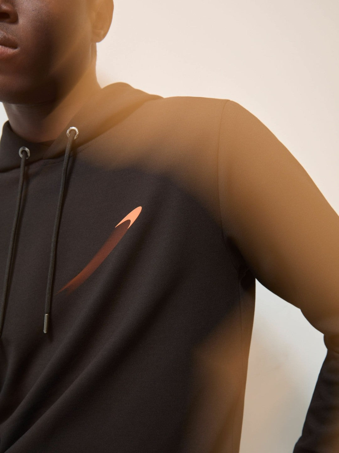 McLaren F1 Team Interlock Hoodie in Black | Reiss Men Signature