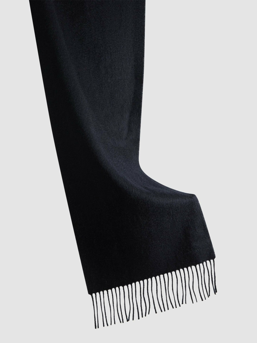 Wool and Cashmere Scarf in Navy | Reiss Men Exclusive