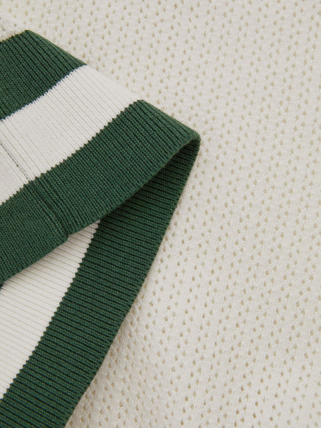 | Ché Knitted Half-Button Polo Shirt in White | Reiss Men Recommended