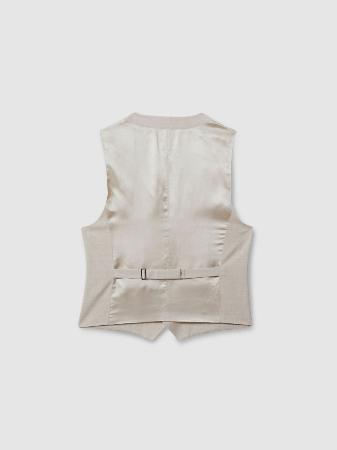 Slim Fit Single Breasted Waistcoat in Stone | Reiss Men Best Seller
