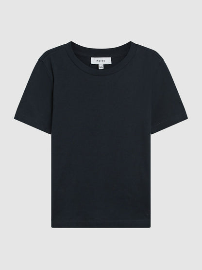 9-13 yrs Crew Neck T-Shirt in Navy | Reiss Children & Baby New
