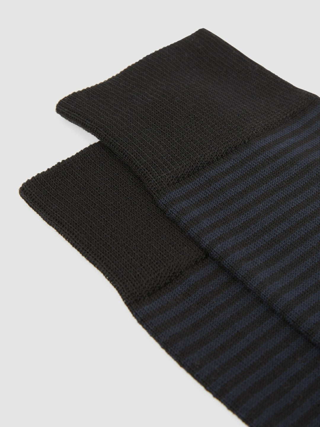 Striped Socks in Black/Navy | Reiss Men Recommended
