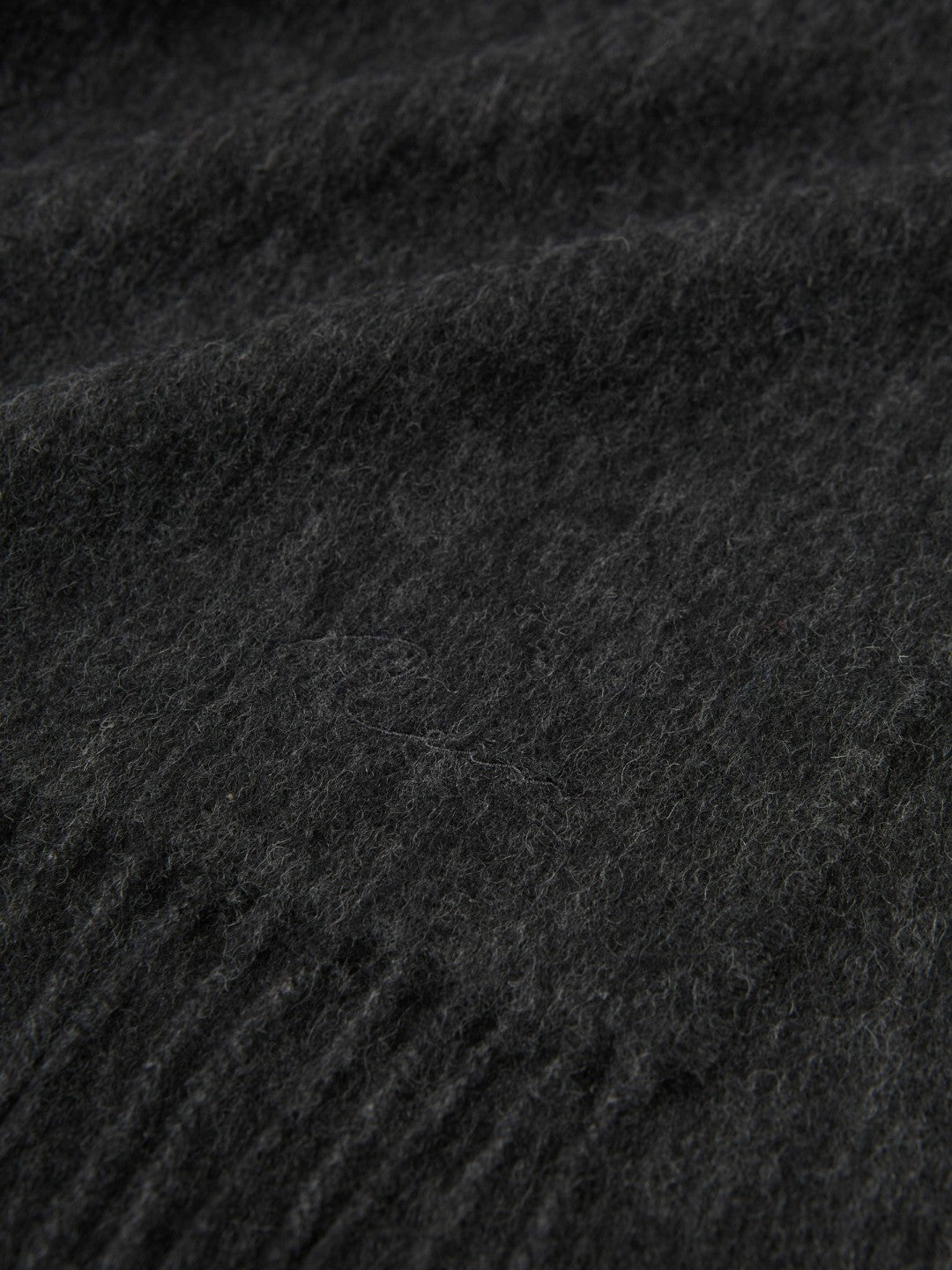 Wool and Cashmere Scarf in Charcoal | Reiss Men Best Seller