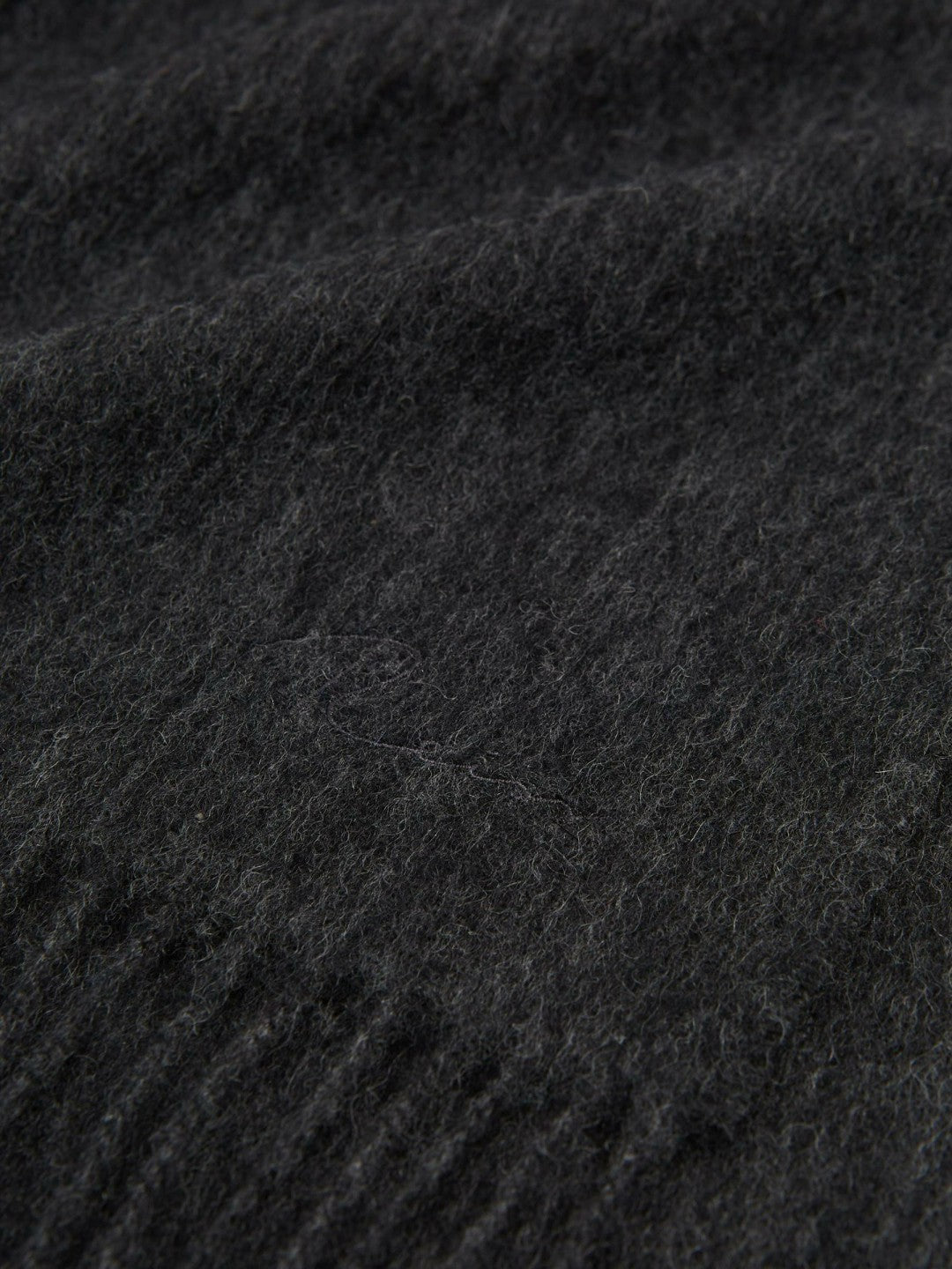 Wool and Cashmere Scarf in Charcoal | Reiss Men Best Seller