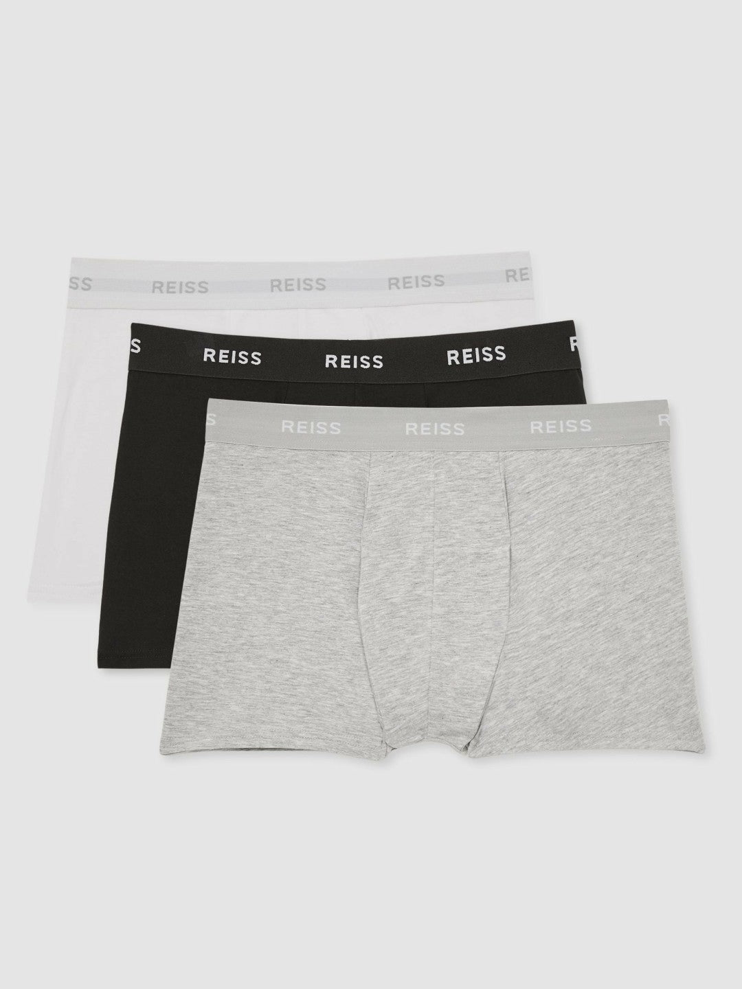 Three Pack Cotton Boxers in Multi | Reiss Men Best Seller