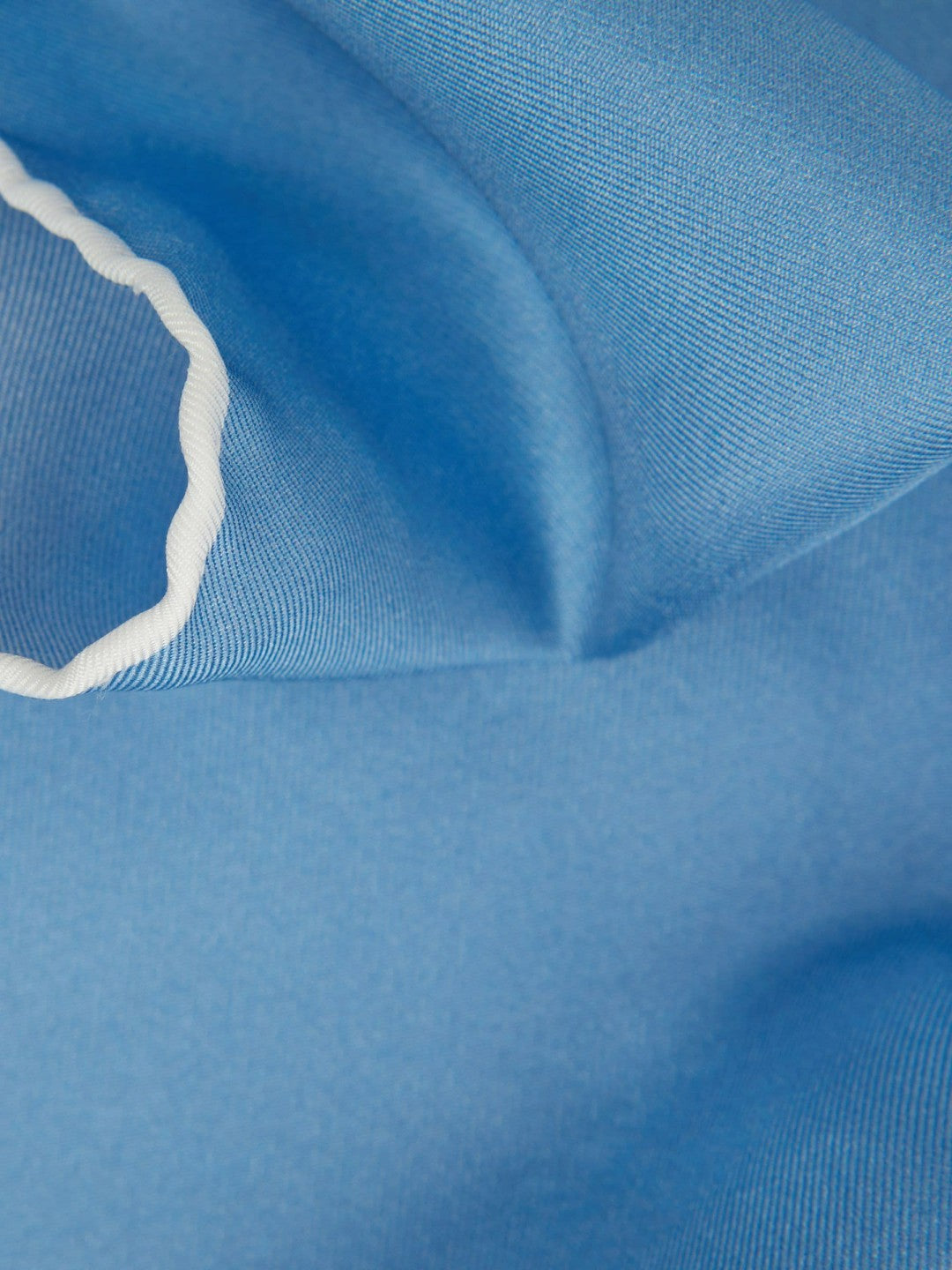 Plain Silk Pocket Square in Soft Blue | Reiss Men Popular