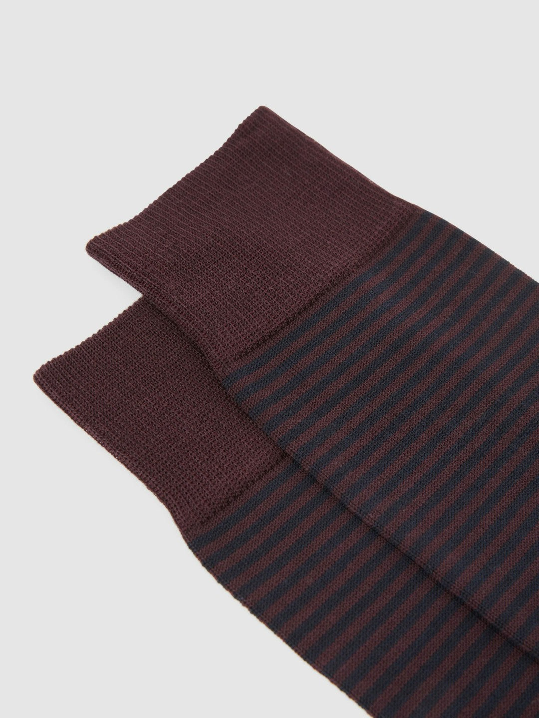 Striped Socks in Bordeaux | Reiss Men Premium