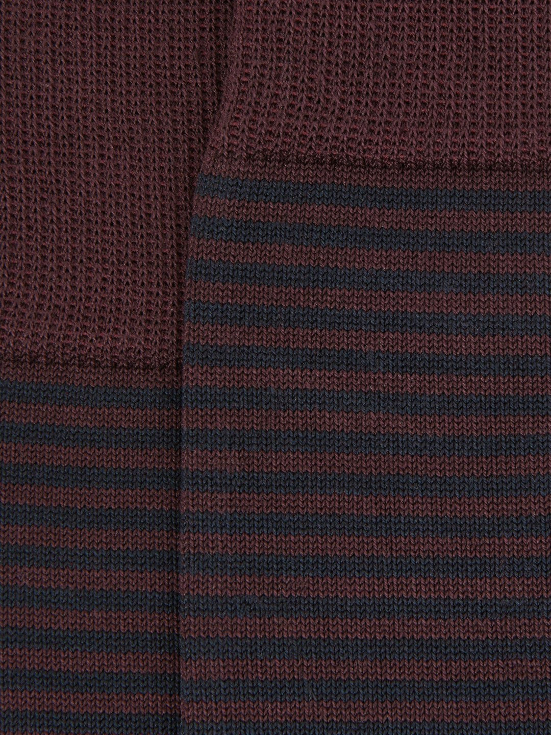 Striped Socks in Bordeaux | Reiss Men Premium