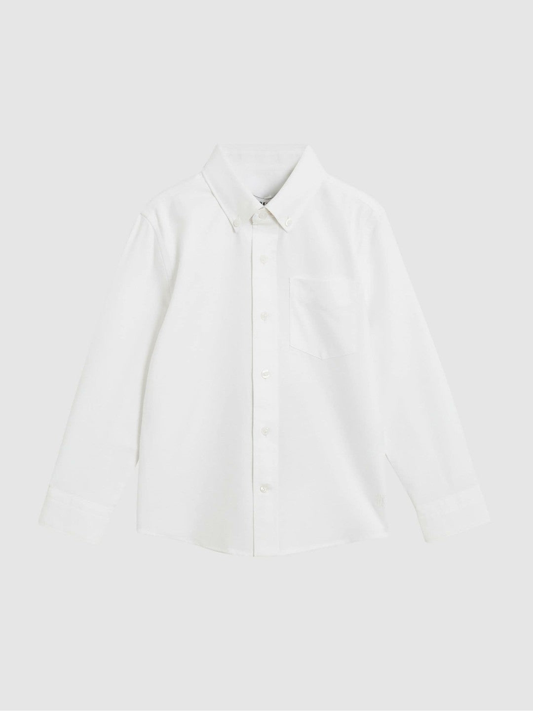 9-14 yrs Button Down Oxford Shirt in White | Reiss Children & Baby New