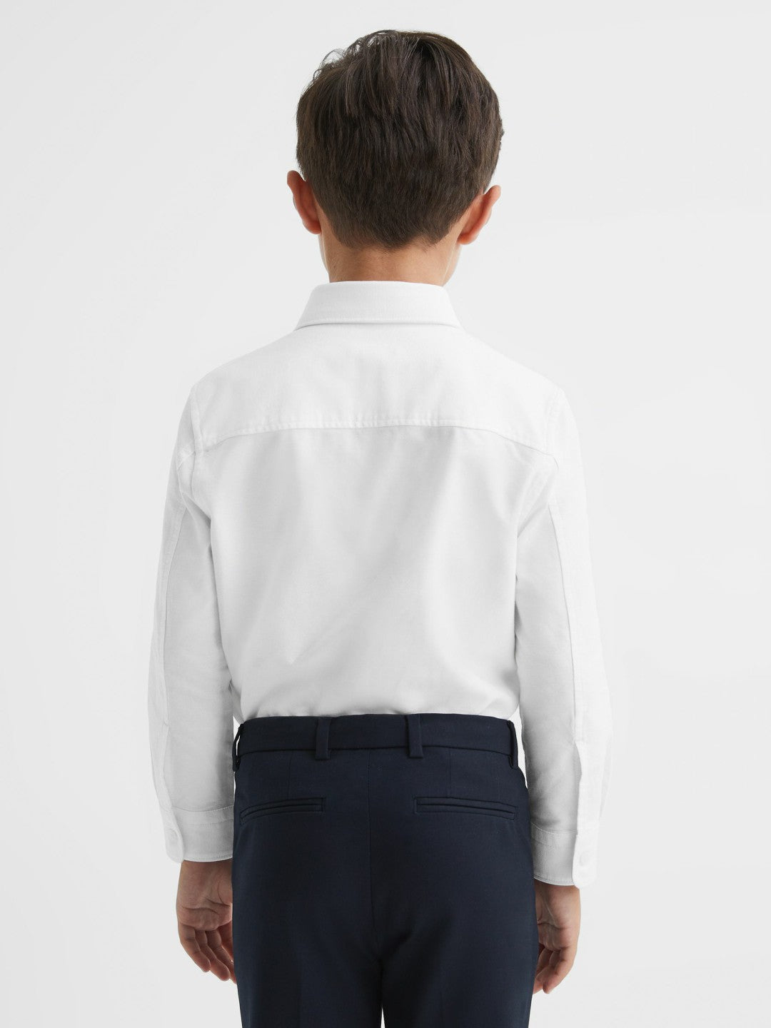 9-14 yrs Button Down Oxford Shirt in White | Reiss Children & Baby New