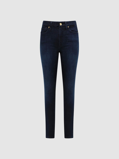 Good American Sculpting Skinny Jeans in Indigo | Reiss Women New