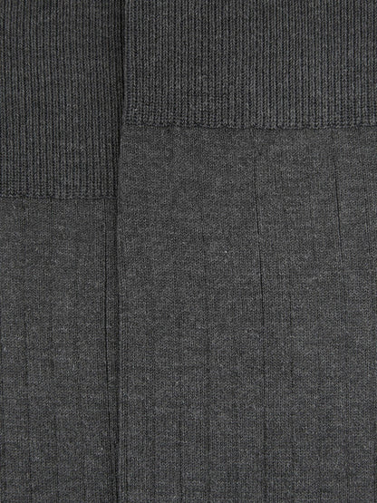 Ribbed Socks in Charcoal | Reiss Men Trending