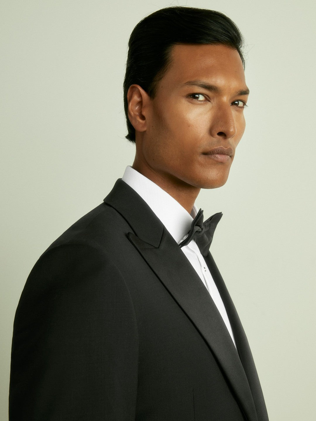 Regular Fit Single Breasted Tuxedo Jacket in Black | Reiss Men Best Seller