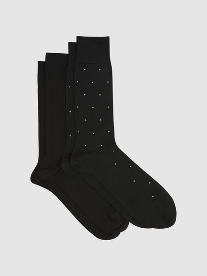 Socks in Black | Reiss Men Signature