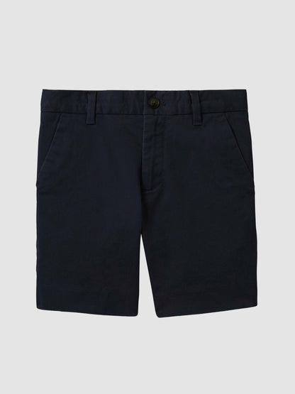 9-13 yrs Casual Chino Shorts in Navy | Reiss Children & Baby Recommended