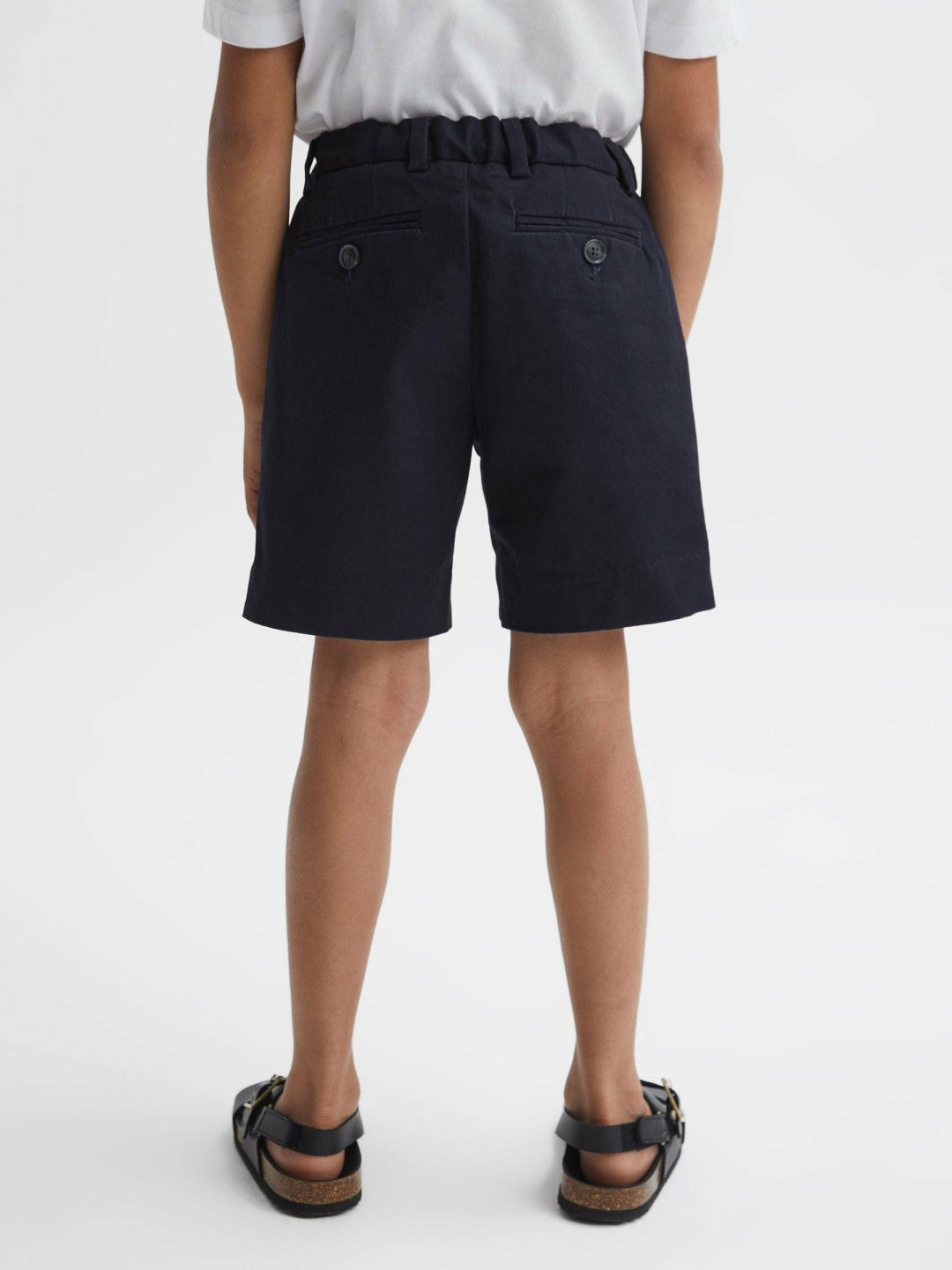 9-13 yrs Casual Chino Shorts in Navy | Reiss Children & Baby Recommended