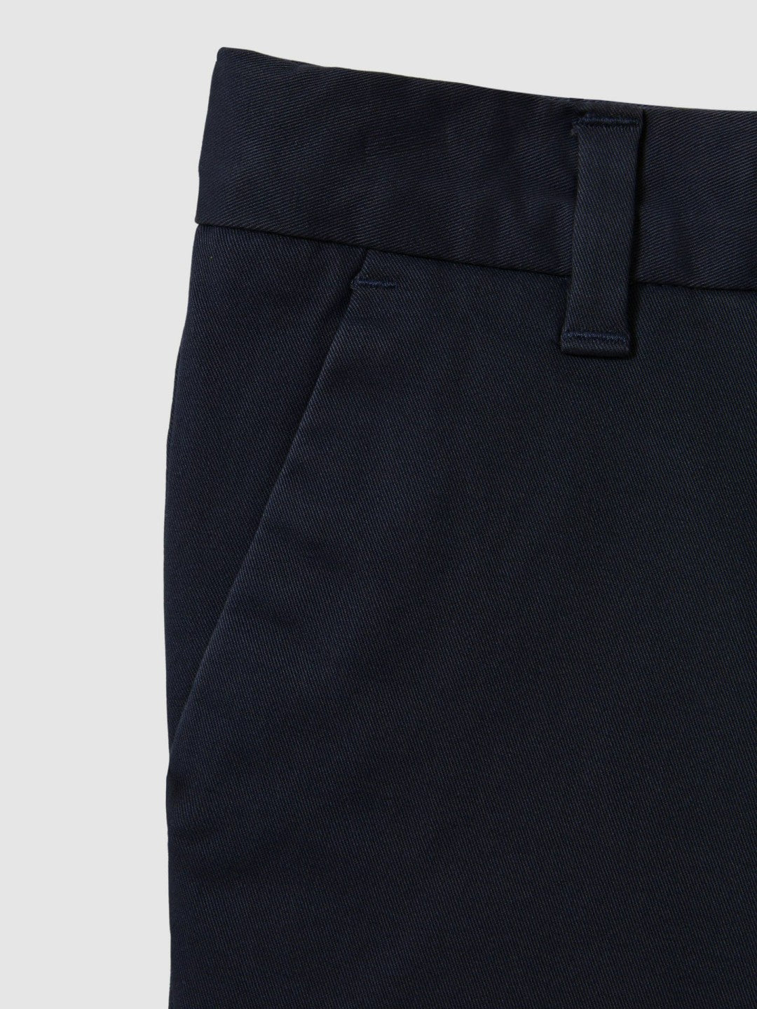 9-13 yrs Casual Chino Shorts in Navy | Reiss Children & Baby Recommended