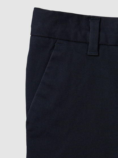 9-13 yrs Casual Chino Shorts in Navy | Reiss Children & Baby Recommended