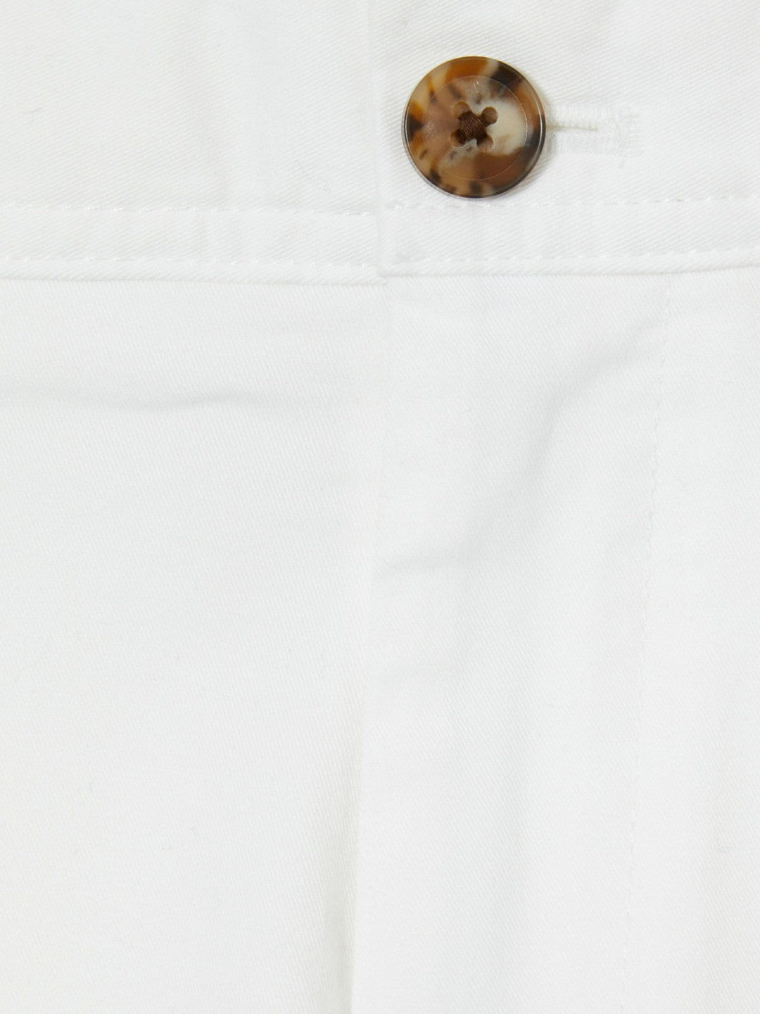 Slim Fit Washed Cotton Blend Chinos in White | Reiss Men Best Seller