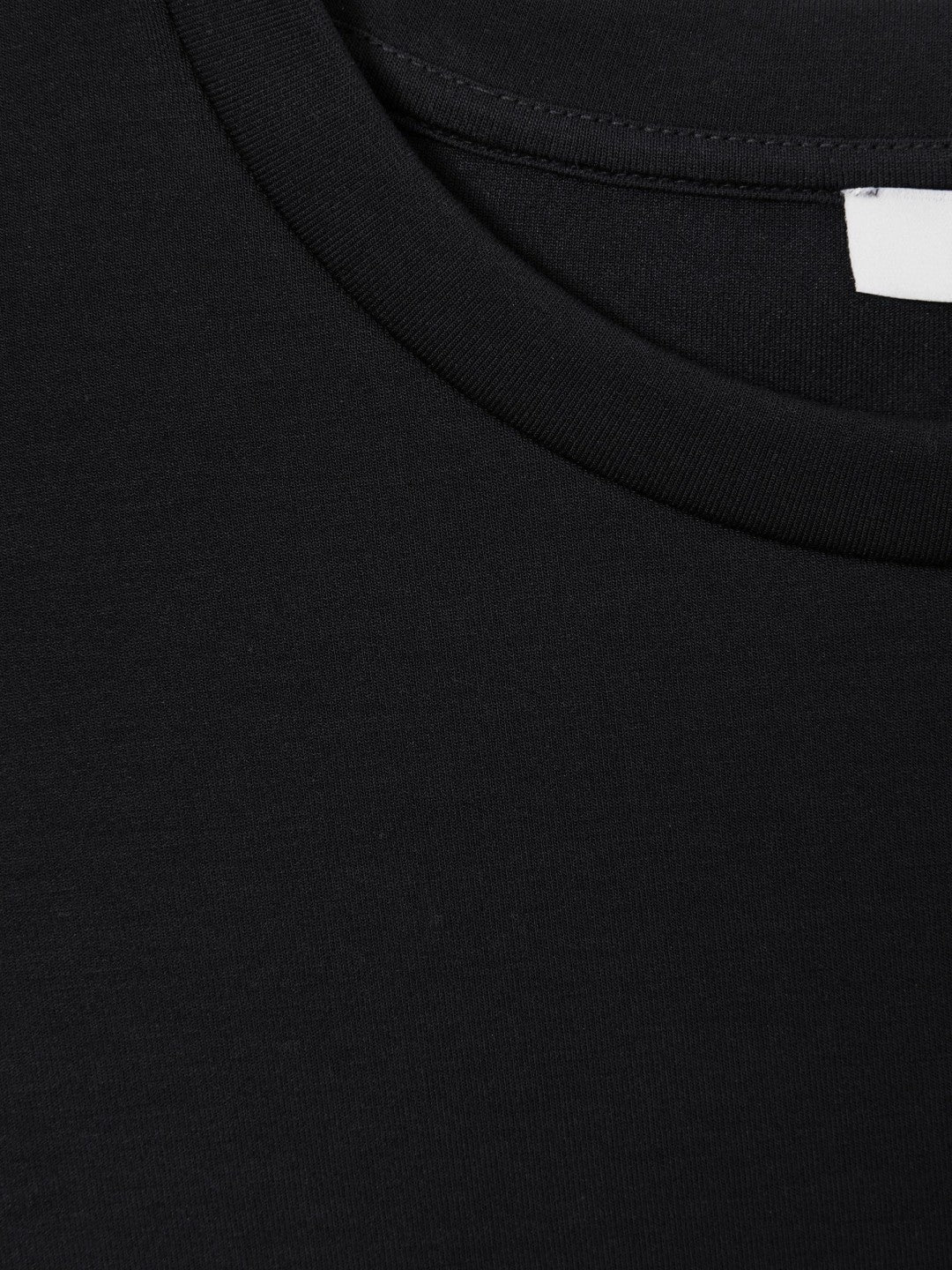 Interlock Jersey Crew Neck T-Shirt in Navy Blue | Reiss Men Recommended