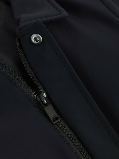 13-14 yrs Zip Through Harrington Jacket in Blue | Reiss Children & Baby Featured