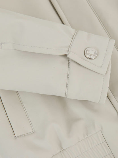 13-14 yrs Zip Through Harrington Jacket in Natural | Reiss Children & Baby New