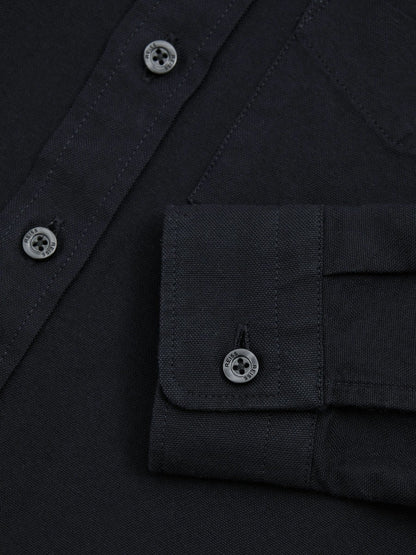 9-13 yrs Button Down Oxford Shirt in Navy | Reiss Children & Baby Best Seller