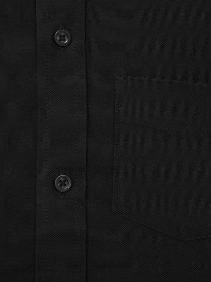3-9 yrs Button Down Oxford Shirt in Black | Reiss Children & Baby New