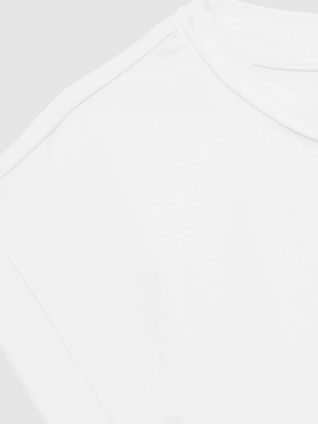 9-13 yrs Cotton-Jersey Cropped T-Shirt in White | Reiss Children & Baby Premium