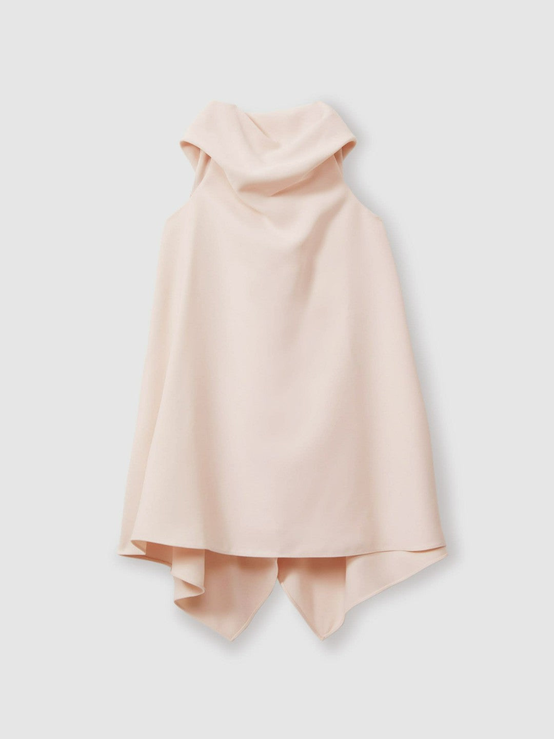 13-14 yrs High-Neck Drape Back Dress in Pink | Reiss Children & Baby Trending