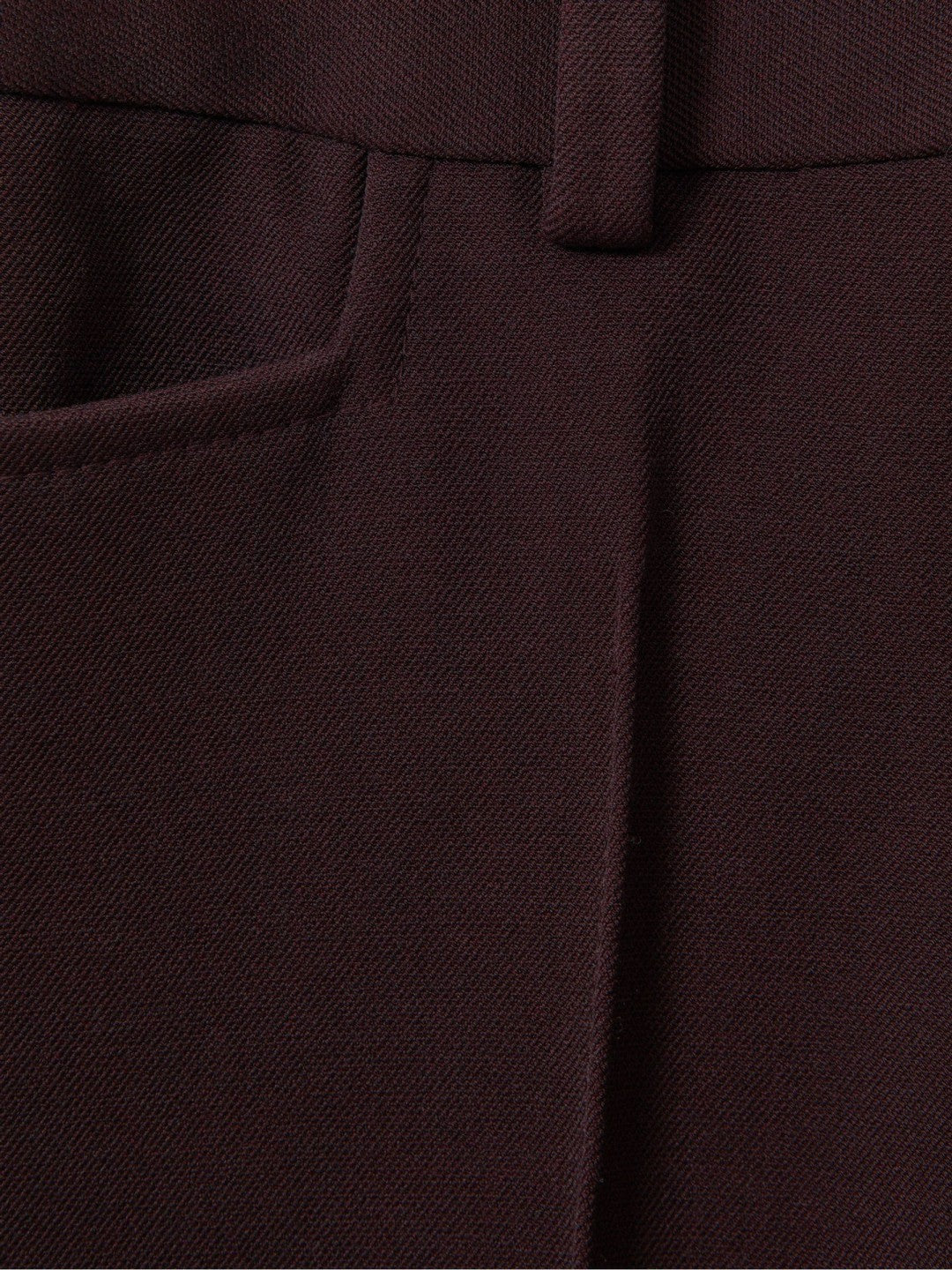 Petite Flared Suit Trousers in Berry | Reiss Women Best Seller