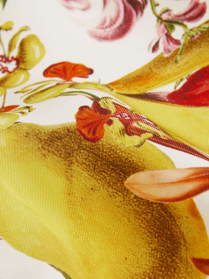 13-14 yrs  | NYBG Satin Floral-Print Shorts in Ivory | Reiss Children & Baby Best Seller