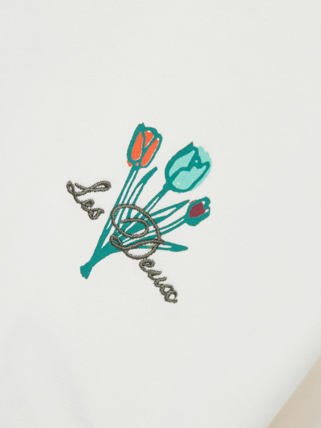 Les Deux 100% Cotton Café Print T-Shirt in Ivory Print | Reiss Men Signature