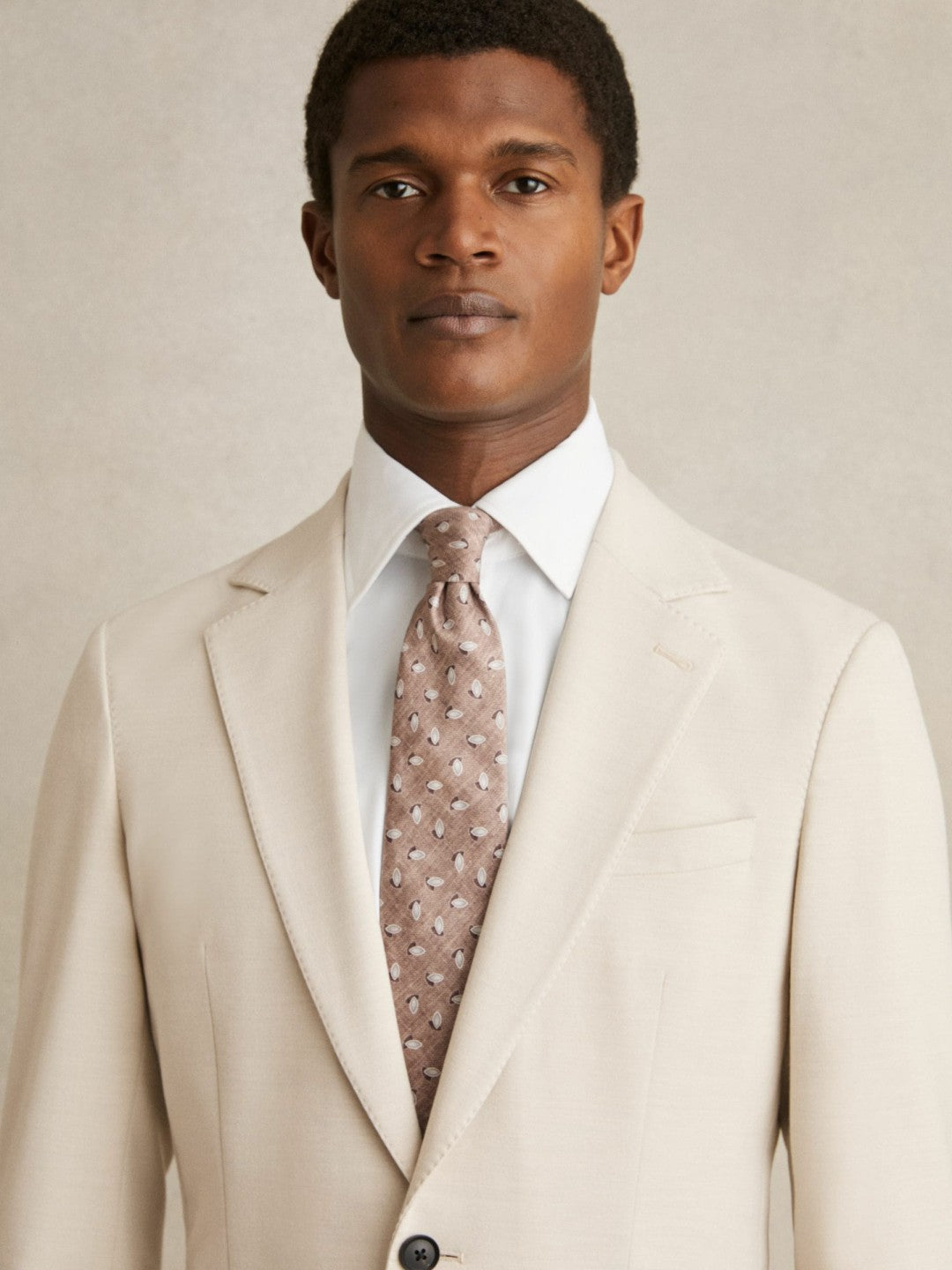 Long-Sleeve Travel Shirt in White | Reiss Men Trending