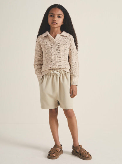 4-9 yrs  | 100 Ciels Bouclé Jumper in Neutral | Reiss Children & Baby Best Seller