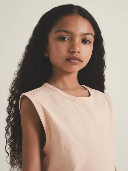 9-13 yrs  | Les 100 Ciels Oversize T-Shirt in Peach | Reiss Children & Baby New