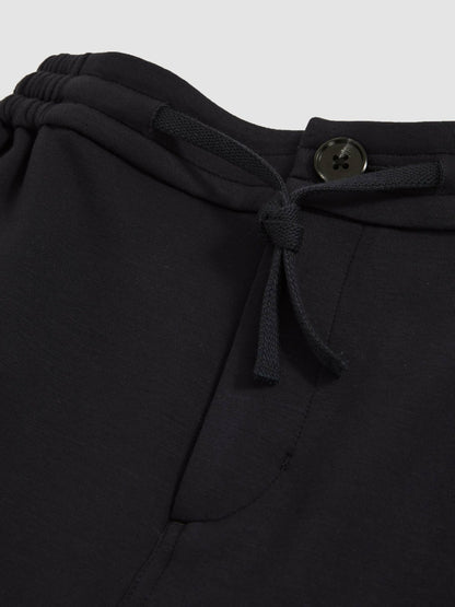 13-14 yrs  | Les 100 Ciels Wide-Leg Joggers in Navy | Reiss Children & Baby Premium